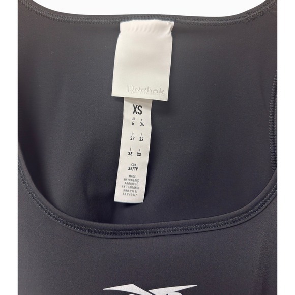 Reebok By Victoria Beckham Black Sleeveless Sport Dress Black Athletic Tennis XS - Picture 7 of 7